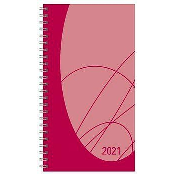 Taschenkalender Modus XL Flexi Colourlux berry 2021