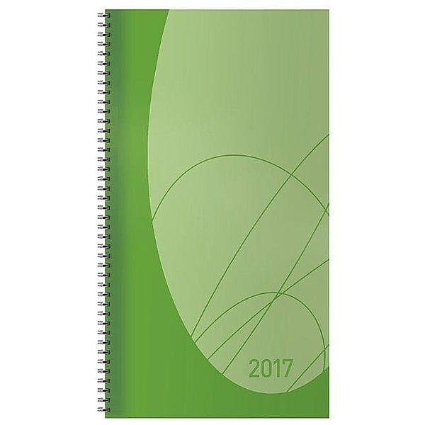 Taschenkalender Modus XL Flexi Colourlux grün 2017