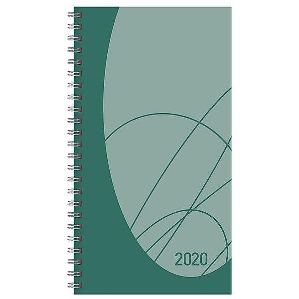 Taschenkalender Modus XL Flexi Colourlux petrol 2020