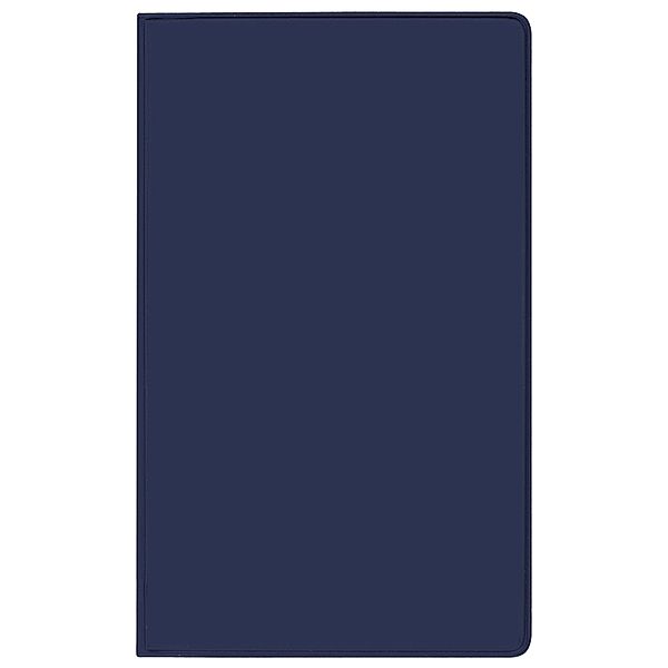 Taschenkalender Modus XL geheftet PVC blau 2022