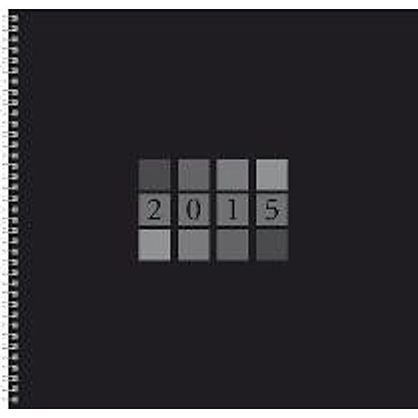 Taschenkalender Quadro Colourlux 2015 schwarz