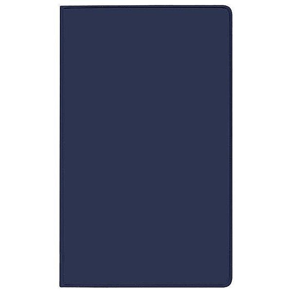 Taschenkalender Saturn Leporello PVC blau 2017