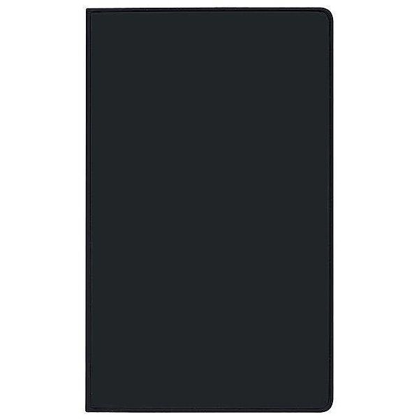 Taschenkalender Saturn Leporello PVC schwarz 2017