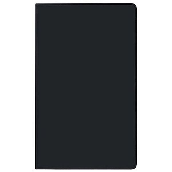 Taschenkalender Saturn Leporello PVC schwarz 2021