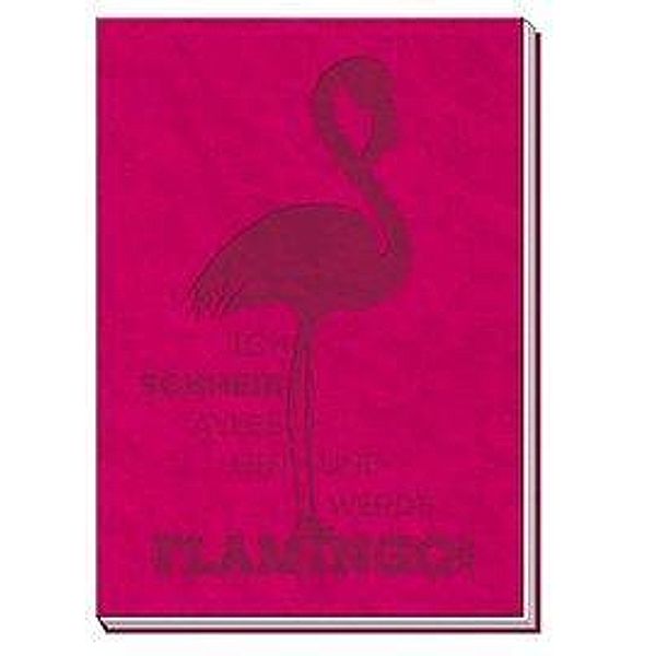 Taschenkalender Soft Touch Flamingo 2019