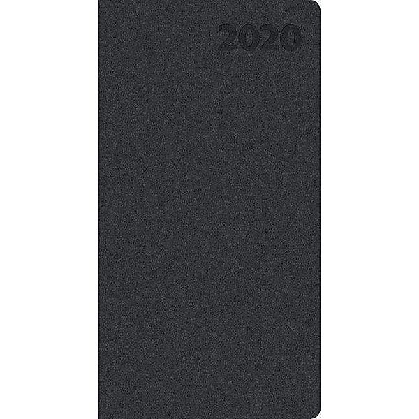 Taschenkalender Tizio Flexicover schwarz M 2020