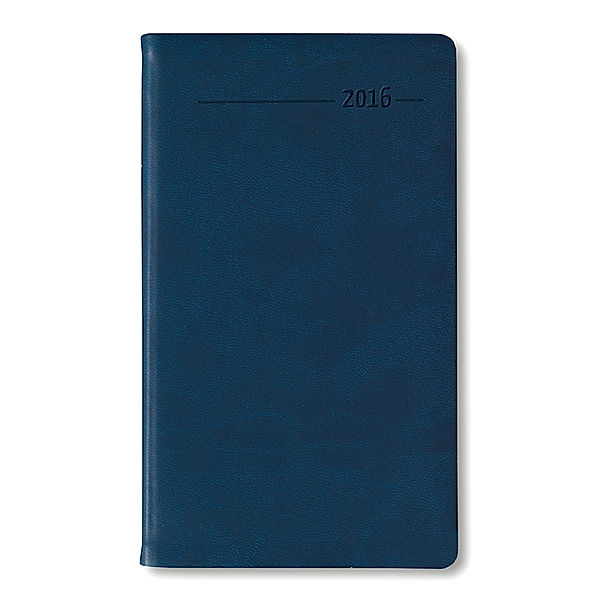 Taschenkalender Tucson blau 2016