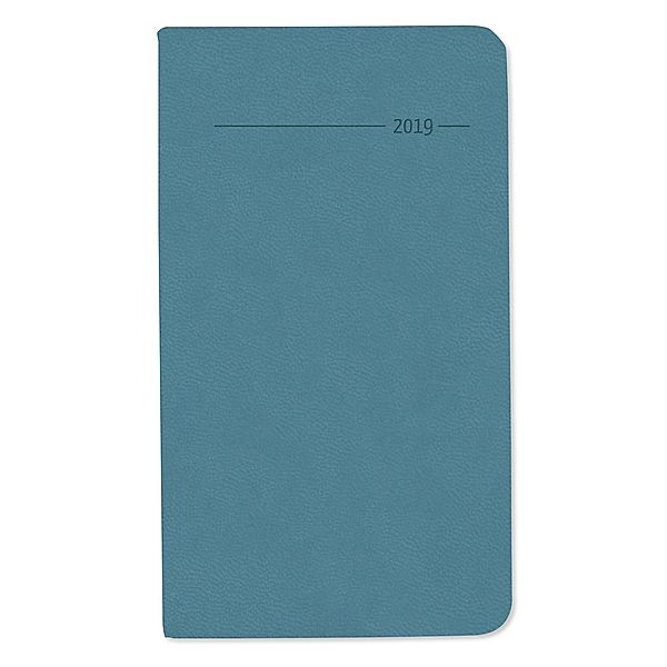 Taschenkalender Tucson, türkis 2019, ALPHA EDITION