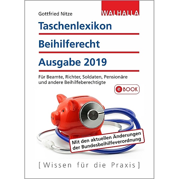 Taschenlexikon Beihilferecht Ausgabe 2019, Gottfried Nitze