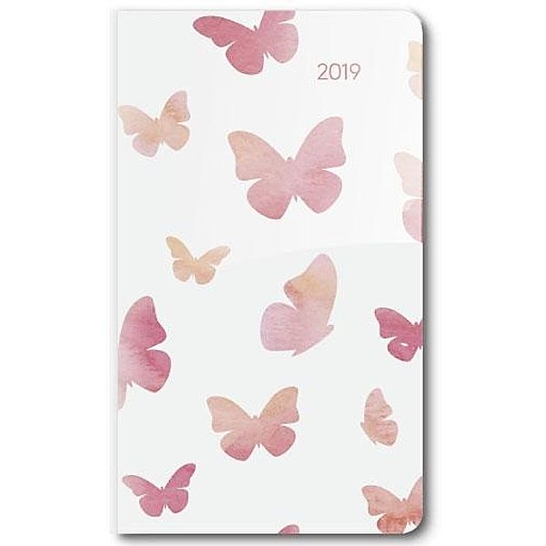 Taschenplaner Style Schmetterling 2019, ALPHA EDITION