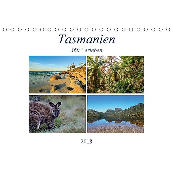 Tasmanien 360° erleben (Tischkalender 2018 DIN A5 quer) Dieser erfolgreiche Kalender wurde dieses Jahr mit gleichen Bild, Anke Fietzek