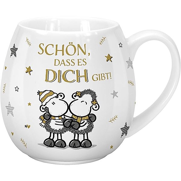 Tasse bauchig Schön, dass es Dich gibt!