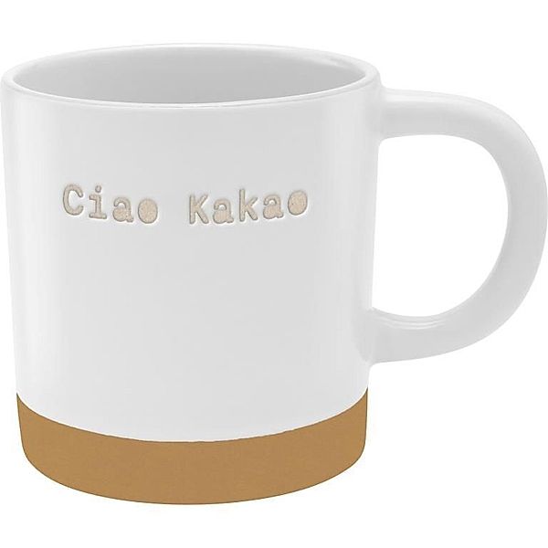 Tasse Gravur Motiv Ciao