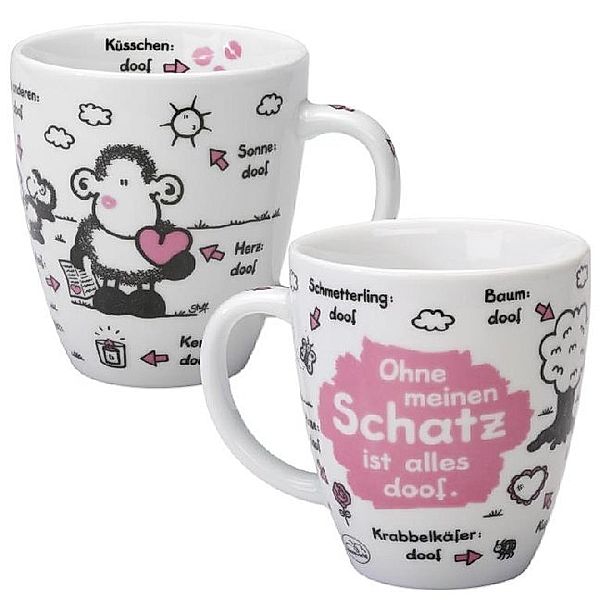 Tasse Ohne Schatz ist alles doof