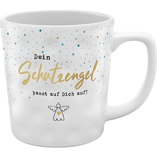 Tasse Struktur Motiv Engel