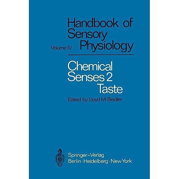 Taste / Handbook of Sensory Physiology Bd.4 / 2