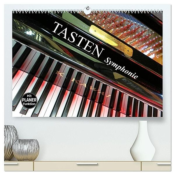 TASTEN Symphonie (hochwertiger Premium Wandkalender 2024 DIN A2 quer), Kunstdruck in Hochglanz, Renate Bleicher