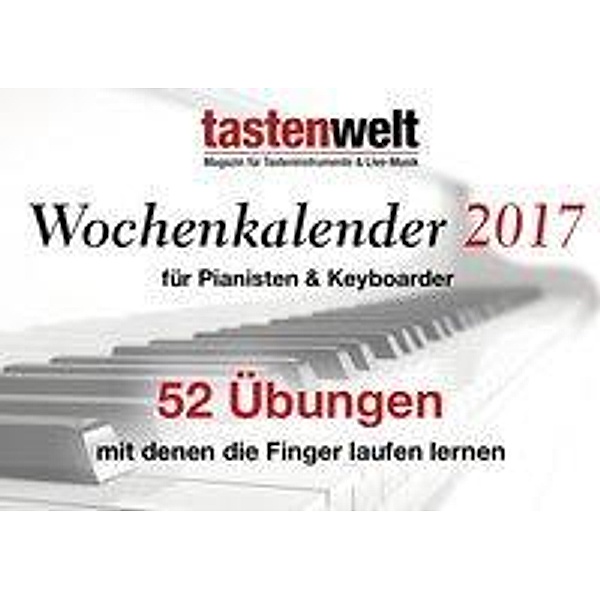 tastenwelt Wochenkalender 2017