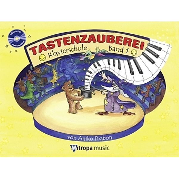 Tastenzauberei, m. Audio-CD.Bd.1, Aniko Drabon