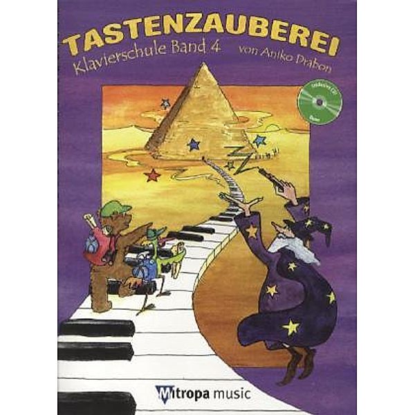 Tastenzauberei, m. Audio-CD.Bd.4, Aniko Drabon