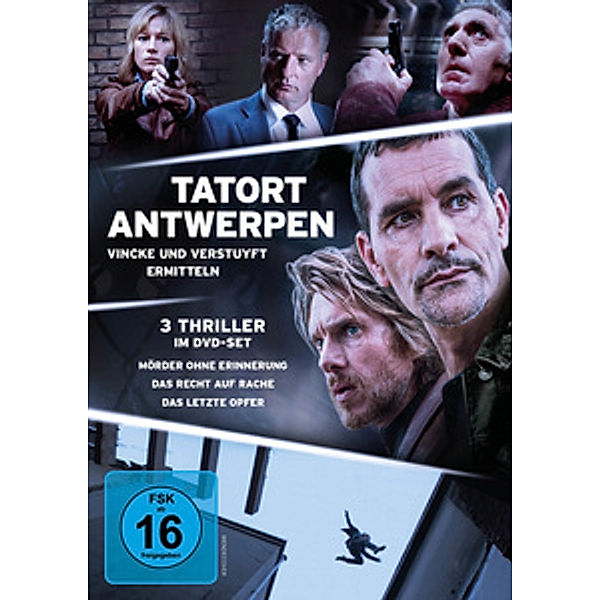 Tatort Antwerpen - Vincke und Verstuyft ermitteln, Jan Verheyen, Erick Van Looy