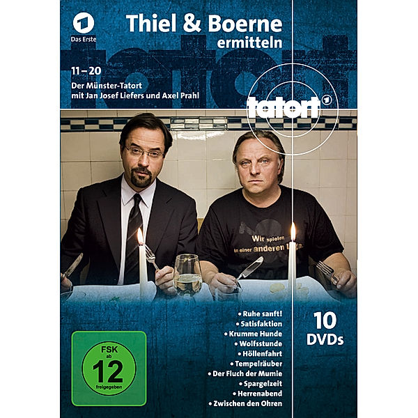 Tatort Münster: Thiel und Boerne ermitteln, Folgen 11 - 20, Axel Prahl, Jan Josef Liefers, Friederike Kempter