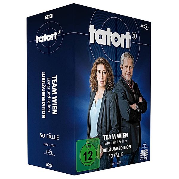 Tatort Wien - Staffeln 1-4 Jubiläumsedition: Eisner und Fellner ermitteln, Harald Krassnitzer