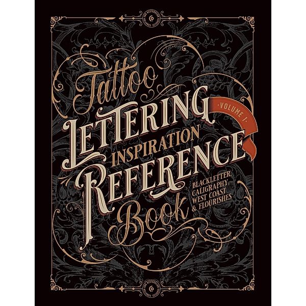 Tattoo Lettering Inspiration Reference Book, Kale James