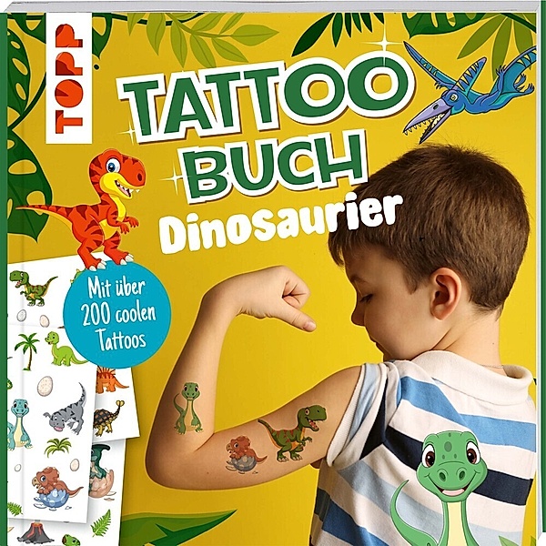 Tattoobuch Dinosaurier, frechverlag