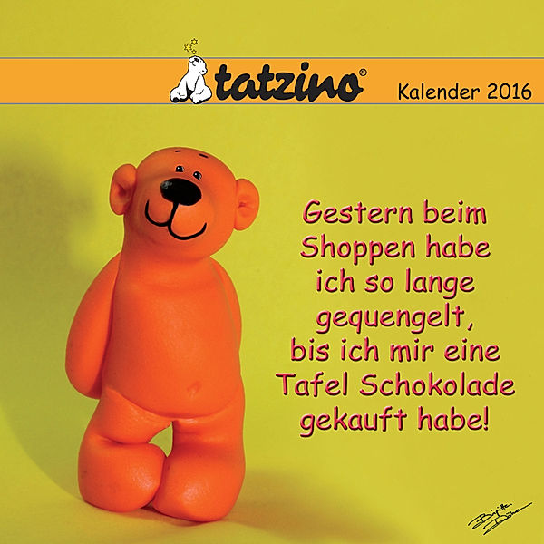 Tatzino Broschurkalender 2016