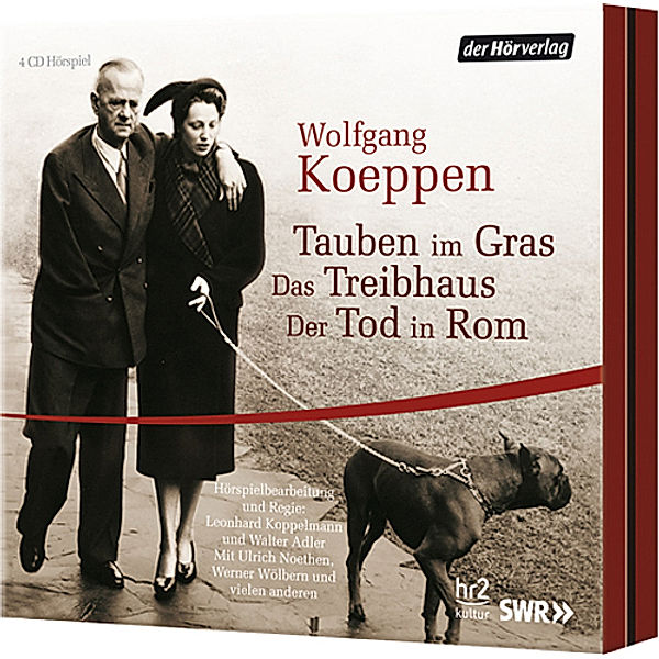 Tauben im Gras / Das Treibhaus / Der Tod in Rom, 6 Audio-CDs, Wolfgang Koeppen