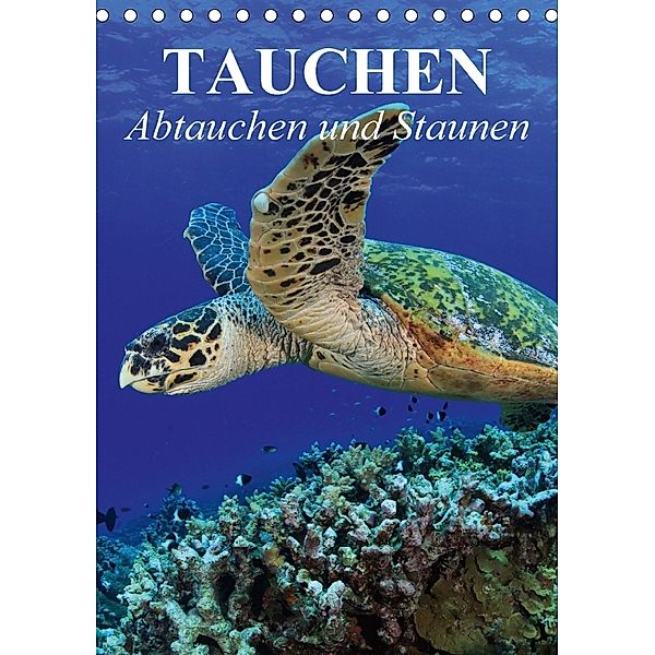 Tauchen - Abtauchen und Staunen (Tischkalender 2018 DIN A5 hoch), Elisabeth Stanzer