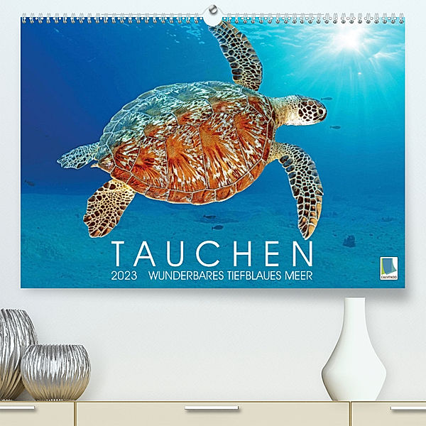 Tauchen: Wunderbares tiefblaues Meer (Premium, hochwertiger DIN A2 Wandkalender 2023, Kunstdruck in Hochglanz), Calvendo