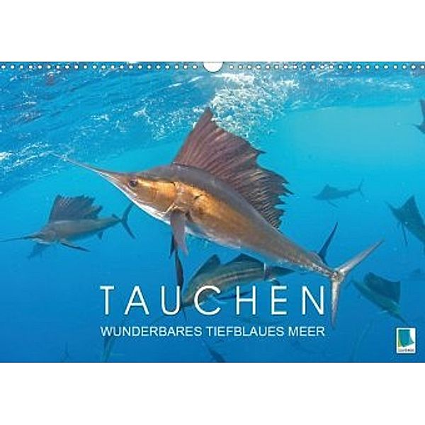 Tauchen: Wunderbares tiefblaues Meer (Wandkalender 2021 DIN A3 quer)