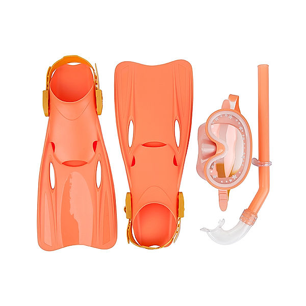 SUNNYLIFE Tauchhilfe-Set NEON 3-teilig in peachy pink