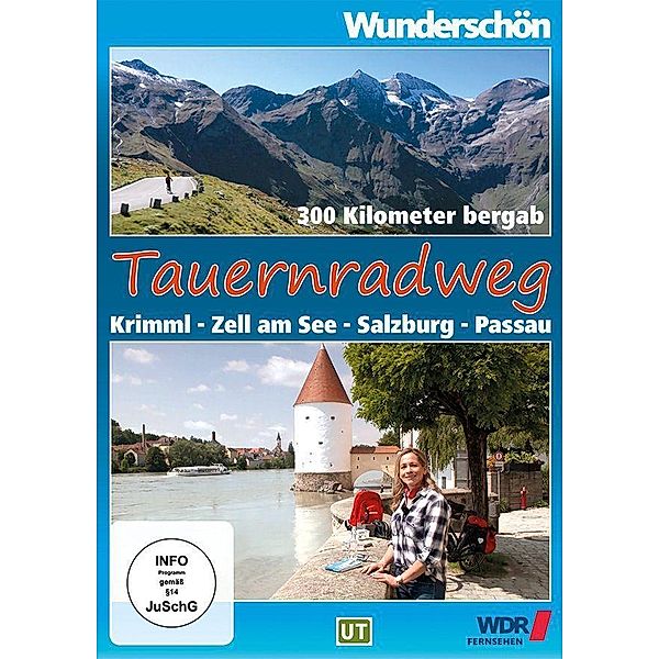 Tauernradweg - Krimml - Zell am See - Salzburg - Passau/DVD