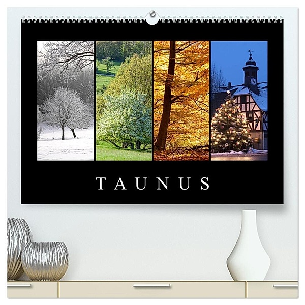 Taunus (hochwertiger Premium Wandkalender 2024 DIN A2 quer), Kunstdruck in Hochglanz, Christian Müringer