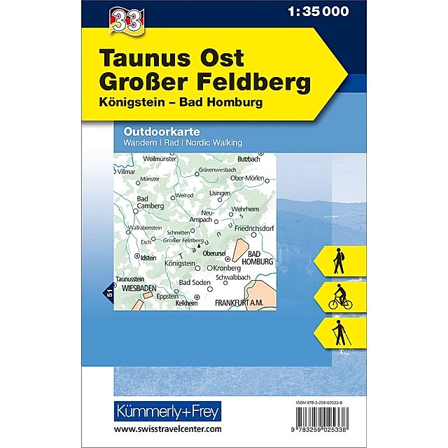 Taunus Ost - Grosser Feldberg - Königstein, Bad Homberg Buch jetzt online  bei Weltbild.ch bestellen
