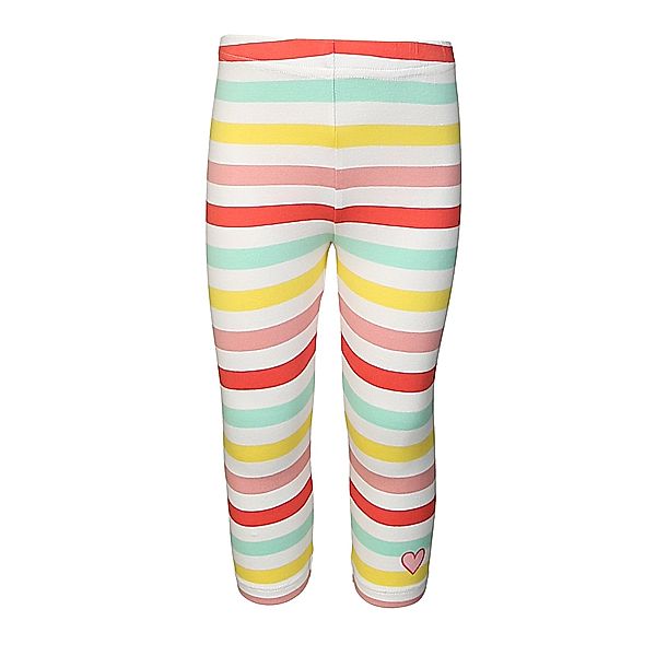 tausendkind collection tausendkind Capri-Leggings Small Heart, bunt gestreift (Größe: 92/98)