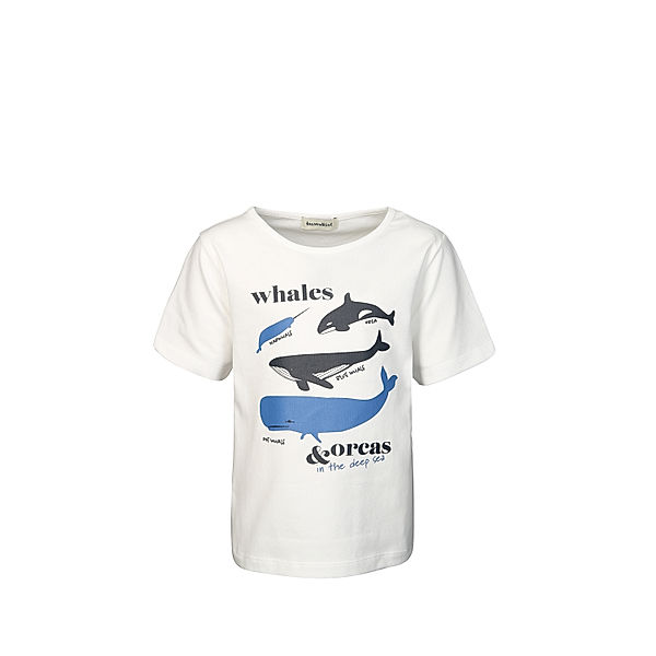 tausendkind collection tausendkind T-Shirt Whales And Orcas, weiss (Grösse: 140/146)
