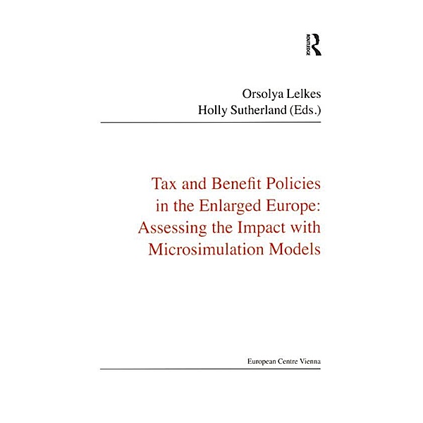 Tax and Benefit Policies in the Enlarged Europe, Holly Sutherland