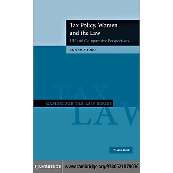 Tax Policy, Women and the Law, Ann Mumford