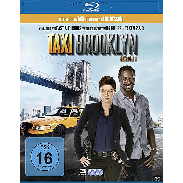 Taxi Brooklyn - Staffel 1, Luc Besson, Franck Ollivier, Gary Scott Thompson, Stephen Tolkin, Vince McKewin