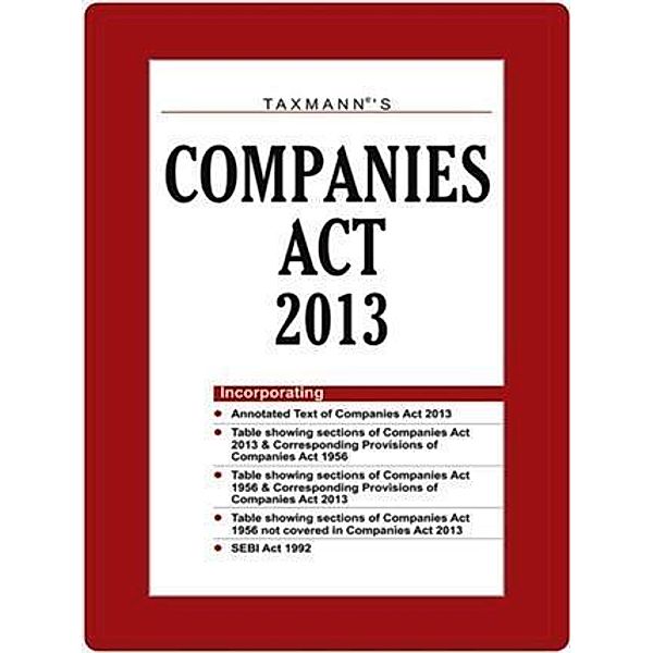 Taxmann Companies Act 2013, Taxmann Publications Pvt. Ltd