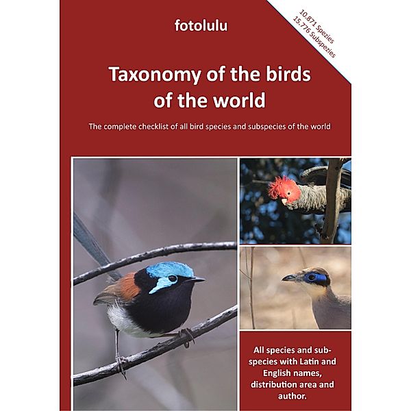 Taxonomy of the birds of the world, Fotolulu