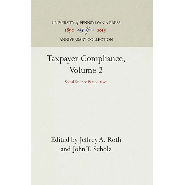 Taxpayer Compliance, Volume 2