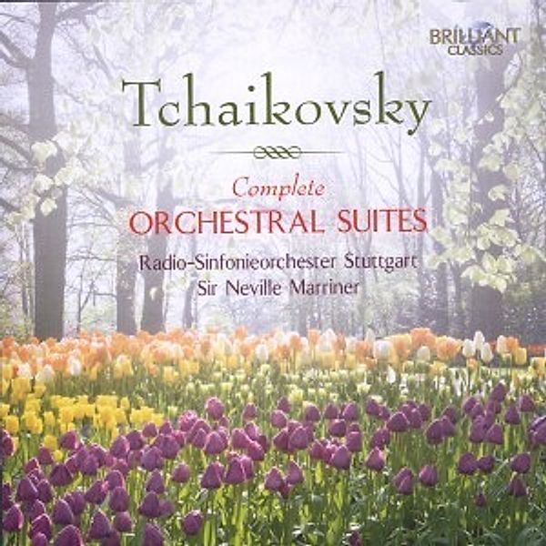 Tchaikovsky: Complete Orchestral Suites, 2 CDs, Neville Marriner, Rsos