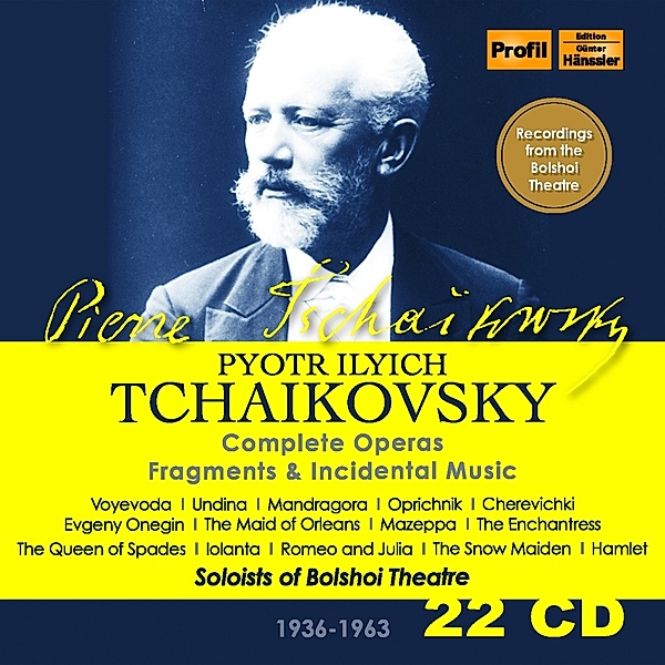 Tchaikovsky Opera Collection, Peter I. Tschaikowski