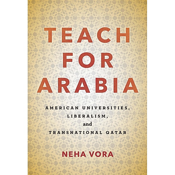 Teach for Arabia, Neha Vora