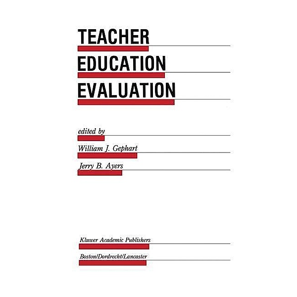 Teacher Education Evaluation / Evaluation in Education and Human Services
